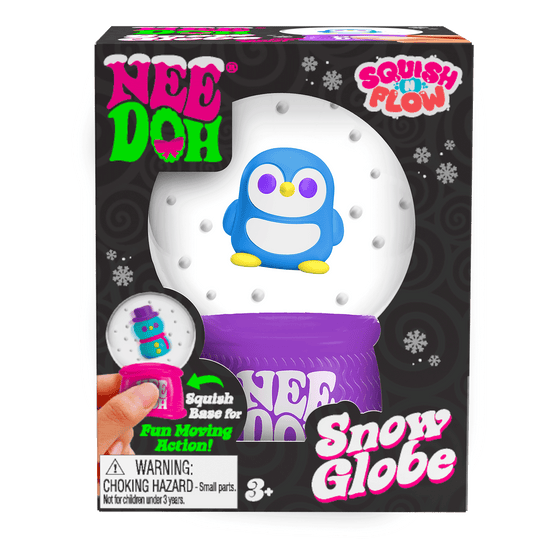 NeeDoh Squish N Flow Snow Globe 0C42